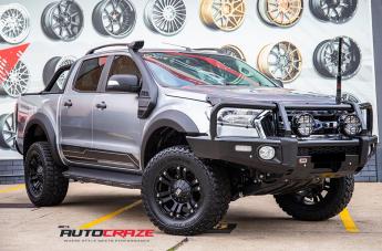 FORD RANGER MONSTER XD MATTE BLACK